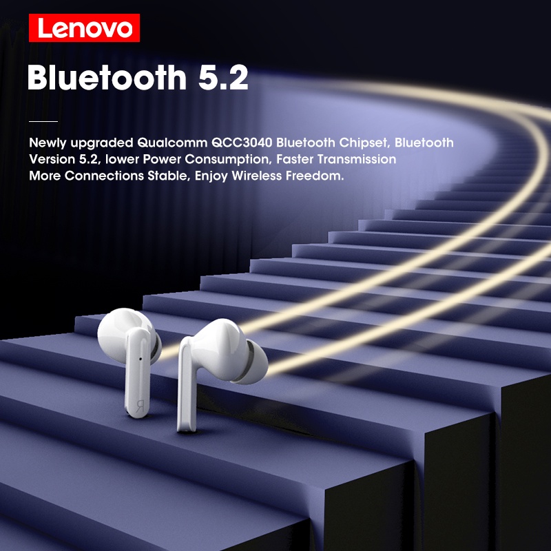 【Cuci Gudang】Lenovo XT90 TWS headset nirkabel bluetooth headset bluetooth 5.0 kontrol sentuh IPX5 tahan air-7