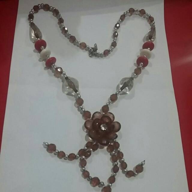 Kalung fashion kembang jurai