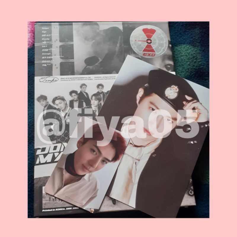 Album Exo DMUMT full set Pc sehun