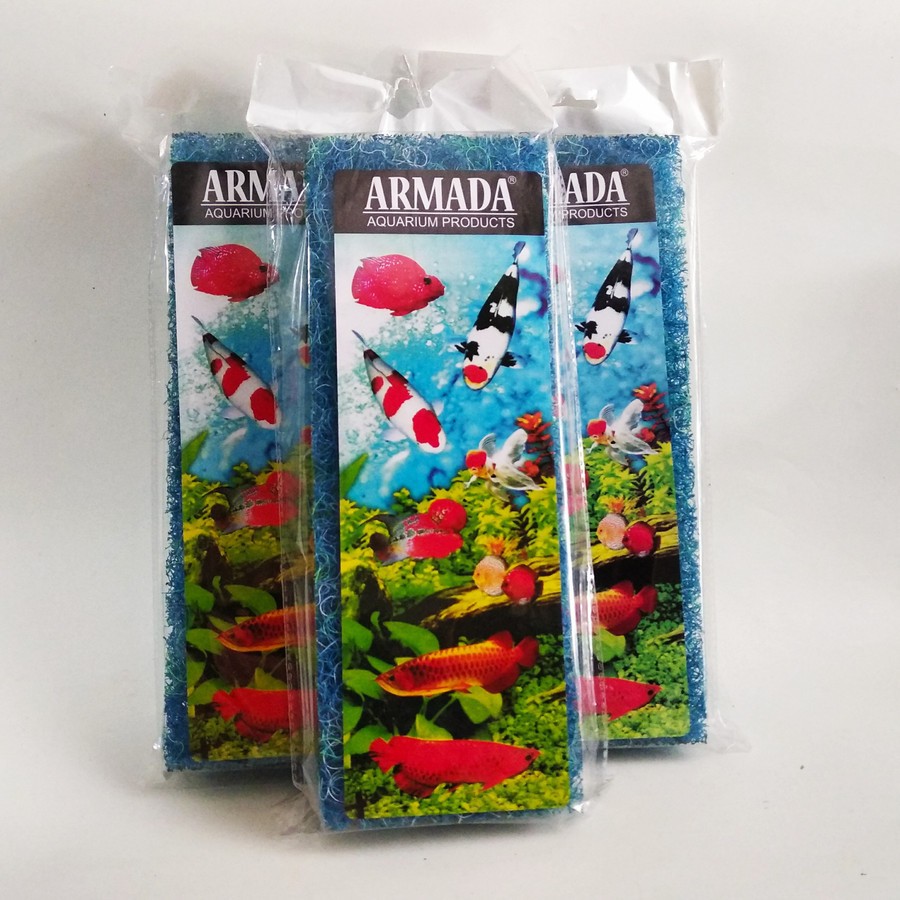 Media Filter Aquarium Dan Kolam Ikan ARMADA JAPMAT UK 12 x 32 CM