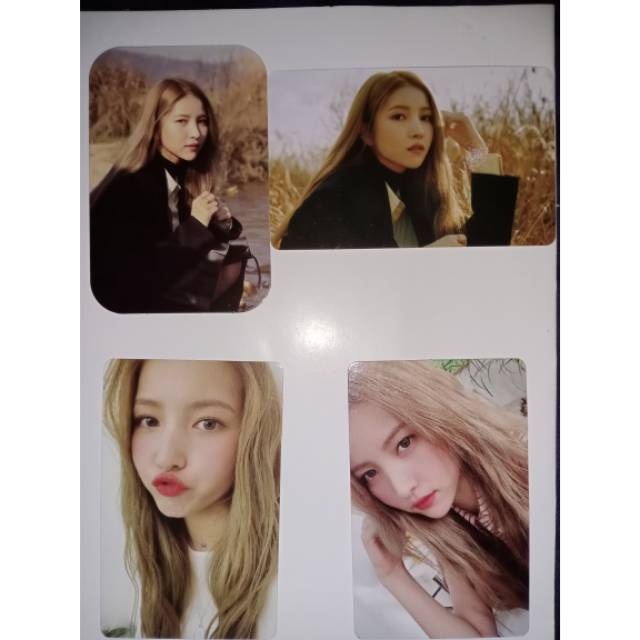 PHOTOCARD sowon gfriend