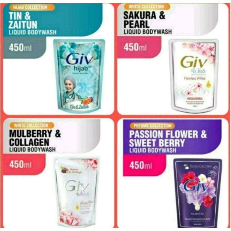 Giv Bodywash reffil 450ml