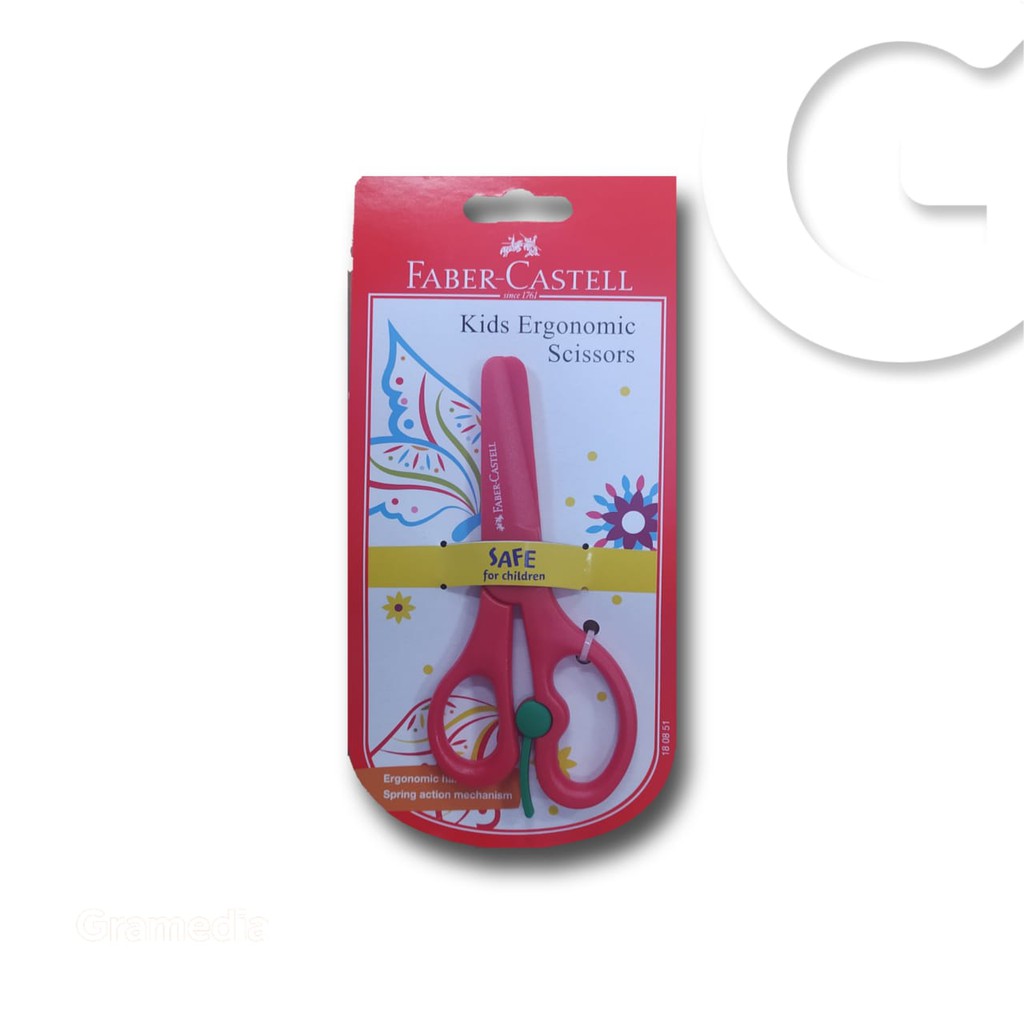 

Gramedia Gorontalo - Faber Kids Ergonomic Scissors 180851