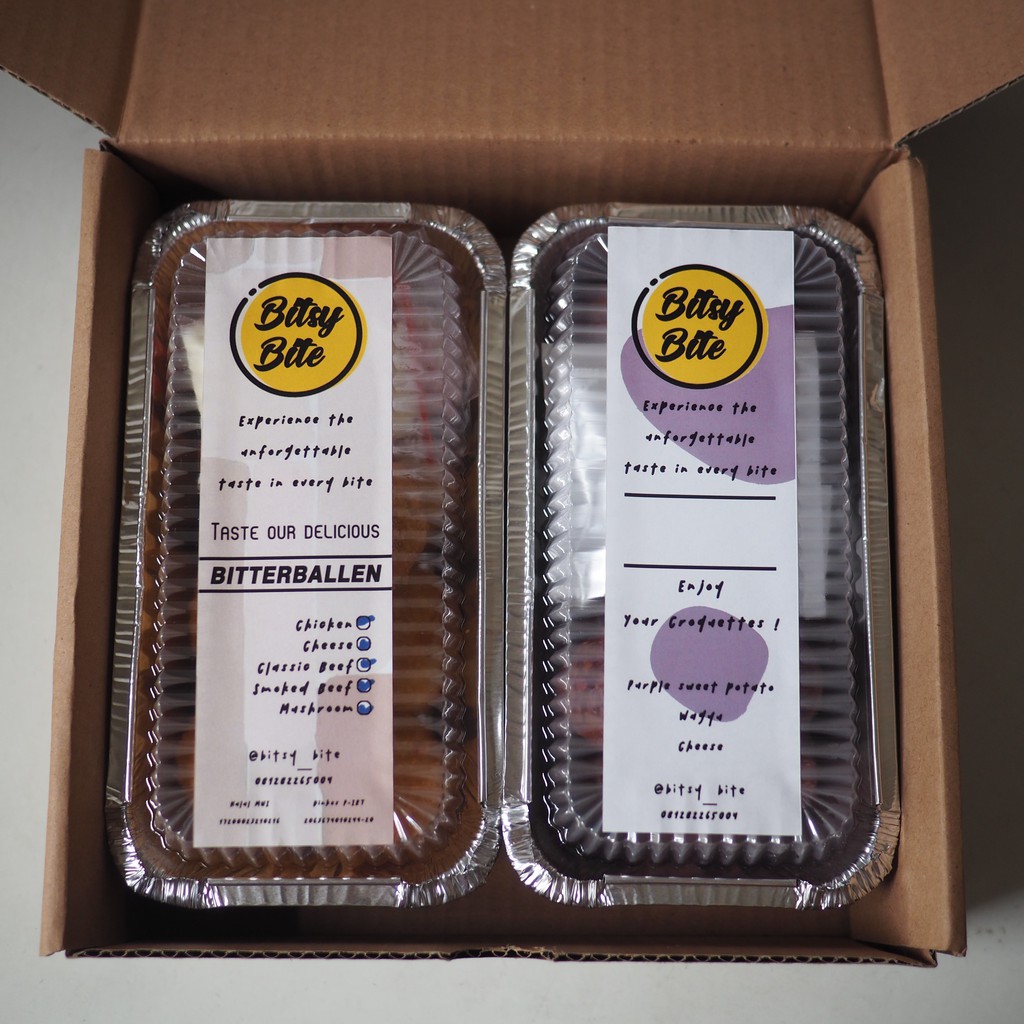 

Bitterballen & Kroket Ubi Ungu