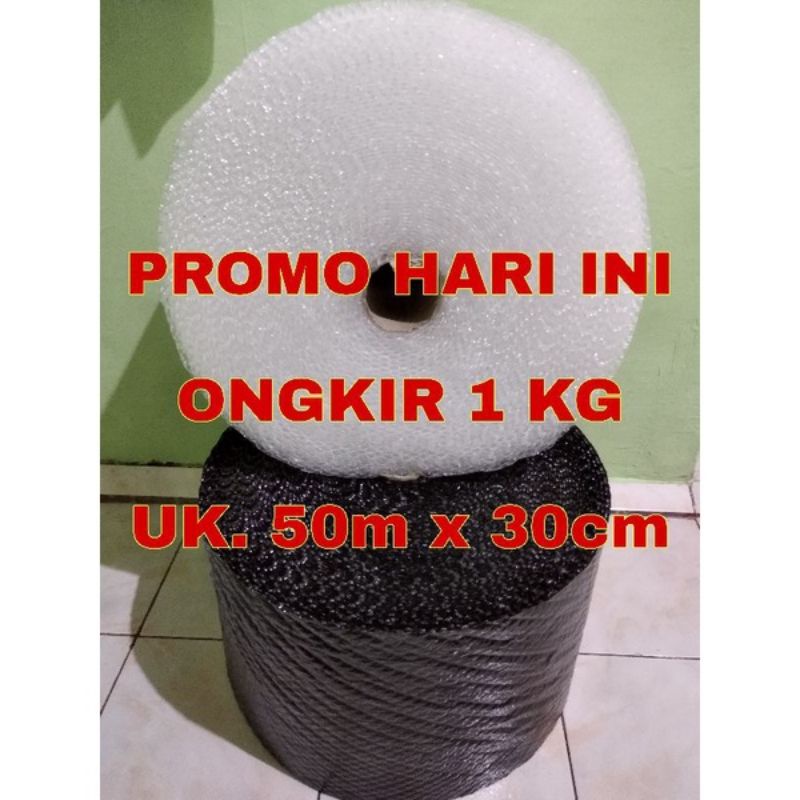 

BUBBLE WRAP PLASTIK PACKING 50M X 30CM
