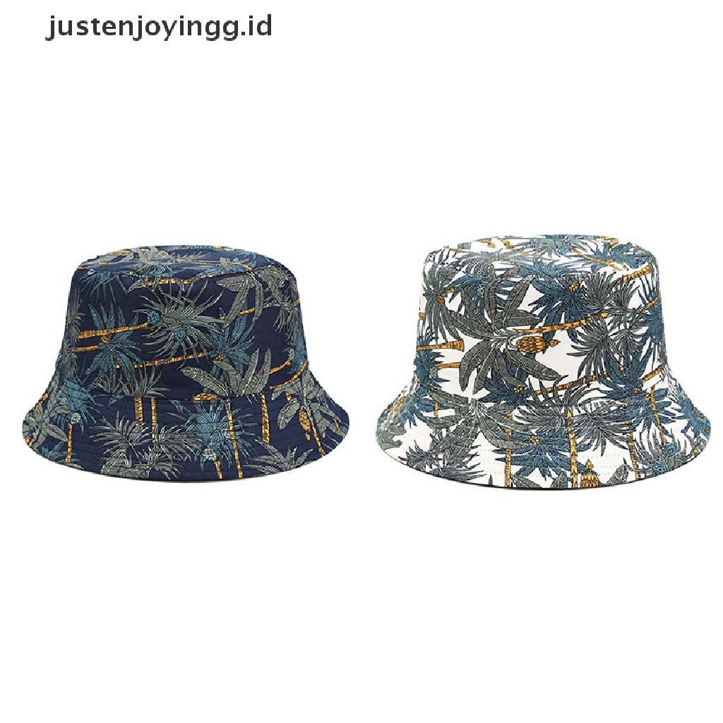 Topi Bucket Dua Sisi Motif Kartun Graffiti