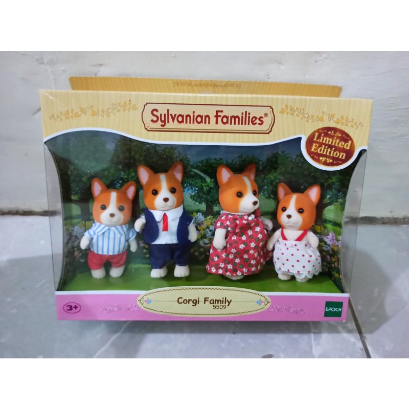 Sylvanian Families Corgi Family - Limited Edition