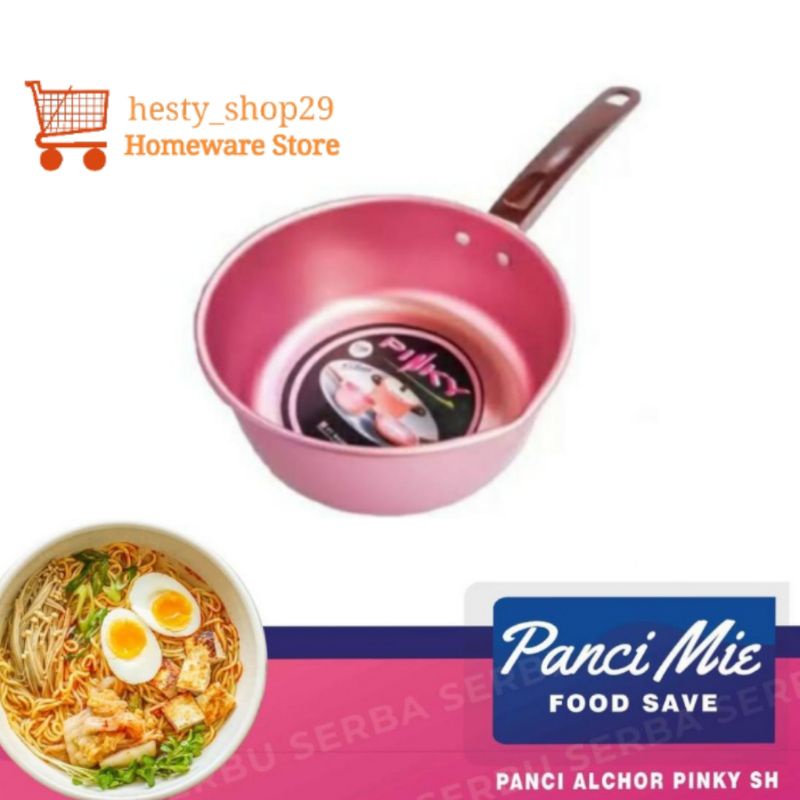Panci Mie Panci Gagang Pink Panci Pinky Mikado Maspion