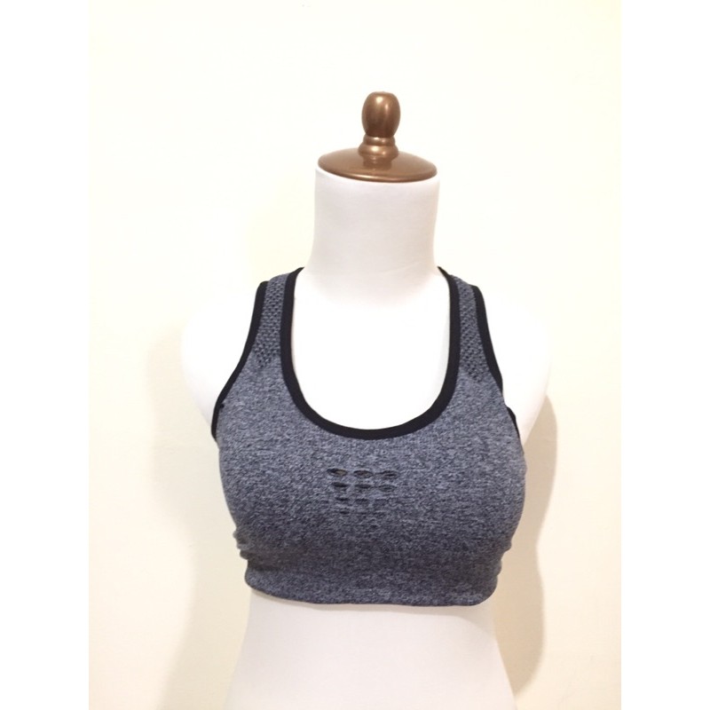 B08 Sports Bra Olahraga Warna Warni Pink Hitam Putih Biru