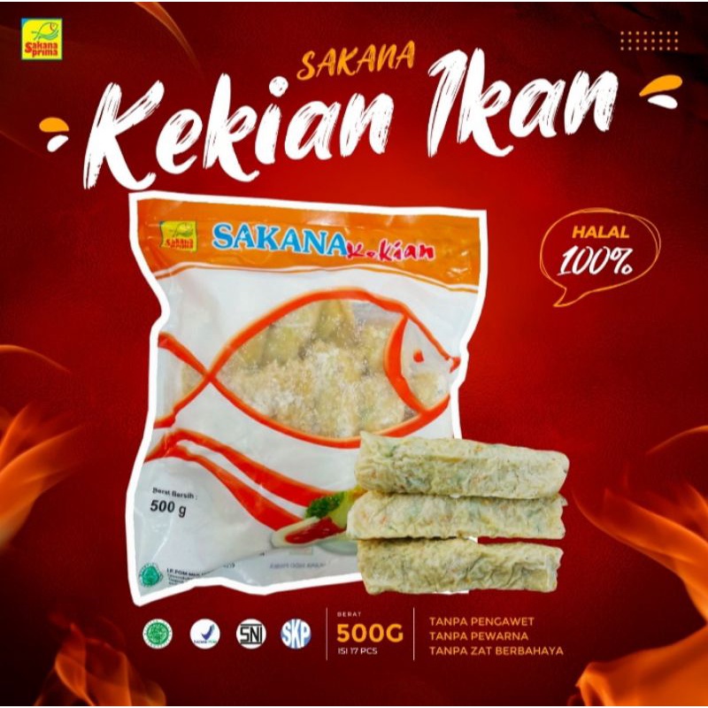 

sakana Kekian ikan 500gr