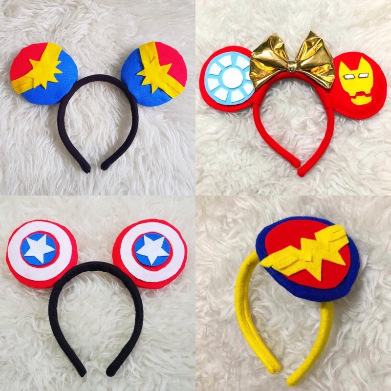 Bando Karakter Superhero Marvel Kostum Superhiro Kapten Amerka Kostum Iron Man Wonderwoman