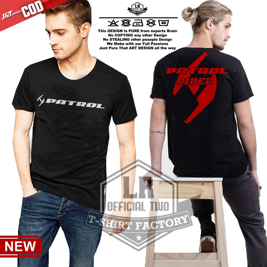 Kaos sepeda patrol Lengan Pendek