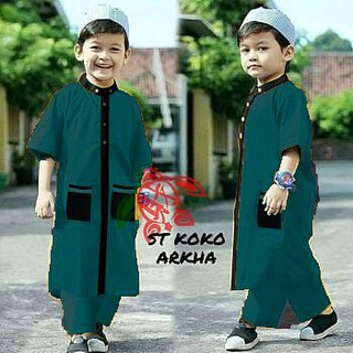 Stelan Koko anak ARKHA Stelan Baju Muslim Koko Anak Stelan Koko anak ARKHA Stelan Baju Muslim Koko Anak