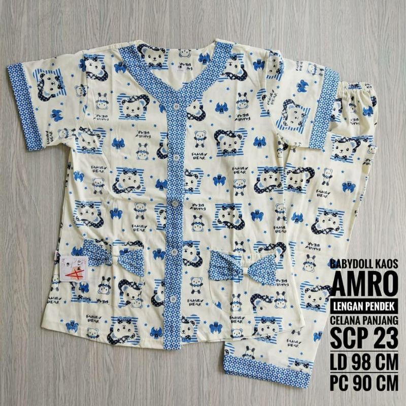 Baby doll kaos Amro