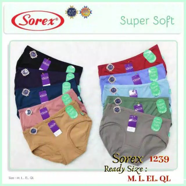SOREX Super Soft Celana Dalam | Celana Dalam Sorex