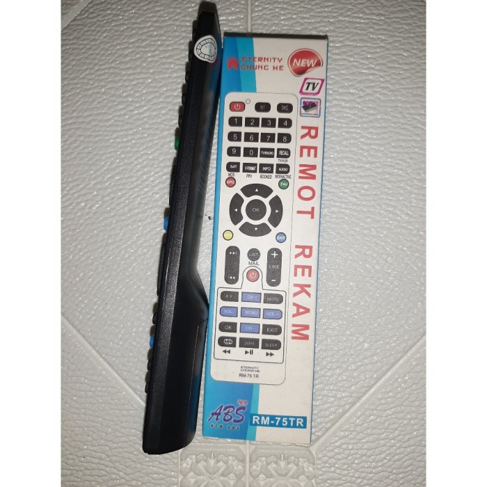 REMOTE REKAM/ DUPLIKAT TV / DVD / RECEIVER UNIVERSAL RM 75 CHUNGHE