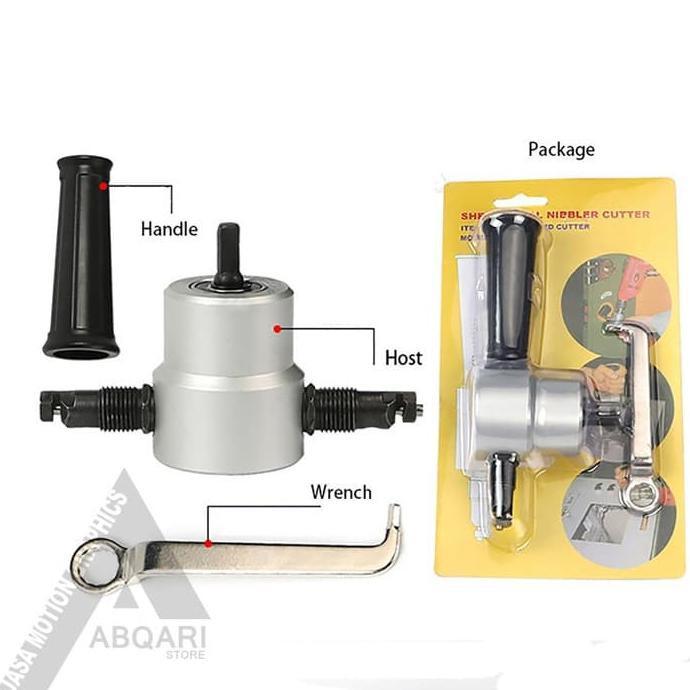 alat potong bondek / Nibbler cutter / pemotong almunium / baja ringan
