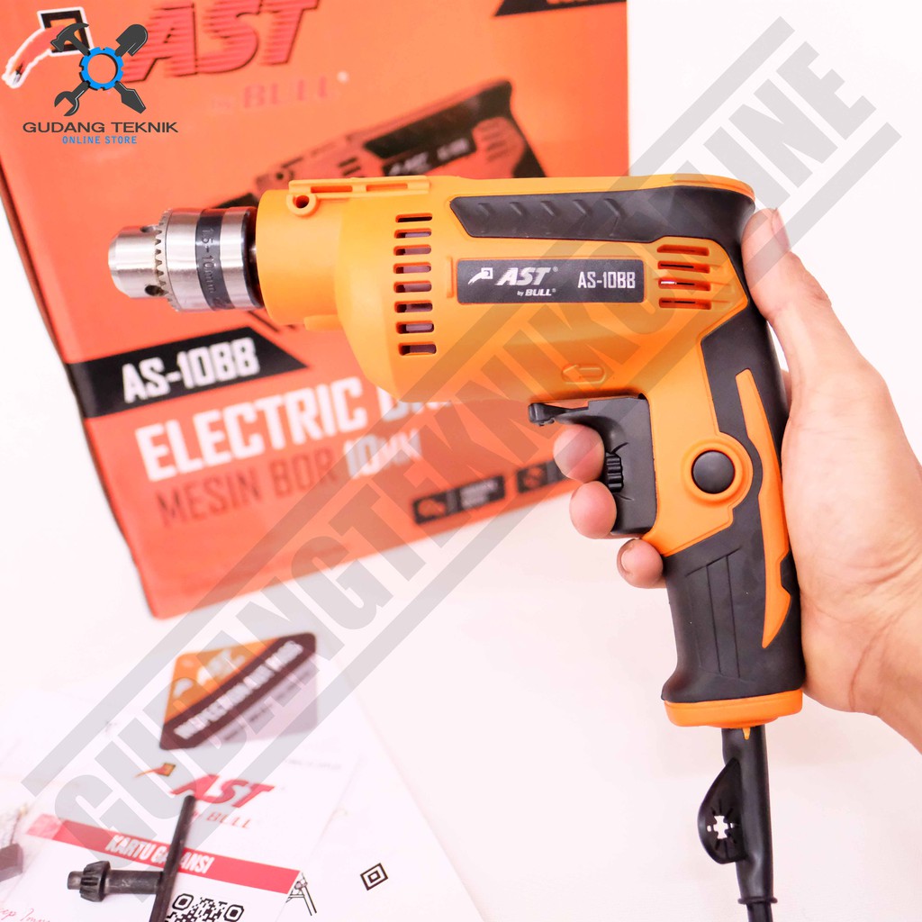 Mesin Bor 2 Arah 10mm Variable Speed AST AS-10BB by Bull