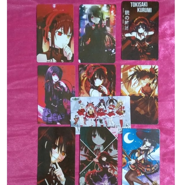 TOKISAKI KURUMI DATE A LIVE - Photocard / TOKISAKI KURUMI DATE A LIVE