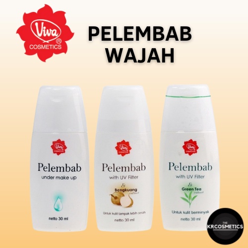 Viva Pelembab Bengkoang | Green Tea | Under Makeup - 30mL