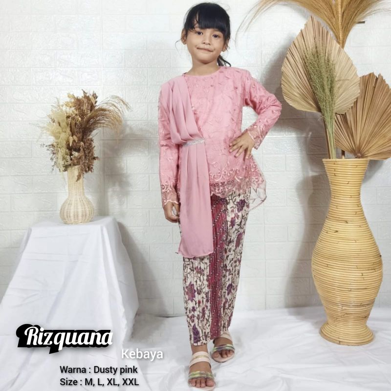 KEBAYA ANAK/KEBAYA WISUDA ANAK SD/KEBAYA ANAK MODERN/OURORA SELNDANG ANAK