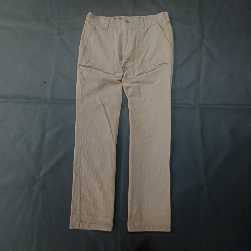 fatigue long pants corduroy paul smith second
