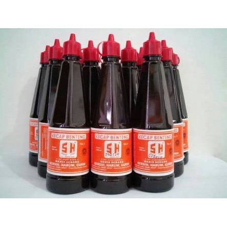 

Kecap SH Benteng Halal + BPOM Botol Plastik ukuran 300 ML ASLI