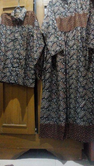 Maura Couple - Sania Ruffle Batik Couple Ori Ndoro Jowi Dnt