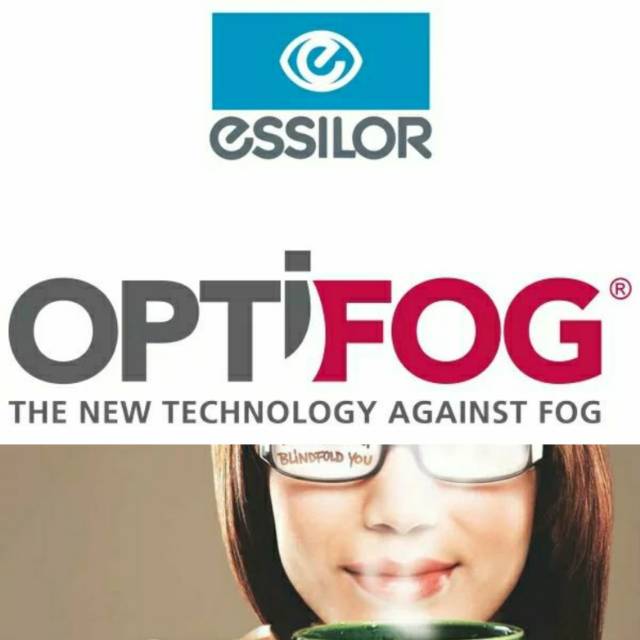 Lensa Essilor Optifog Fsv Orma 1.5 Lensa anti fog anti embun anti uap