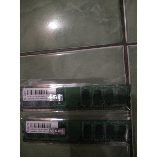 Hardware Murah ram vgen ddr2 1 gb pc 6400