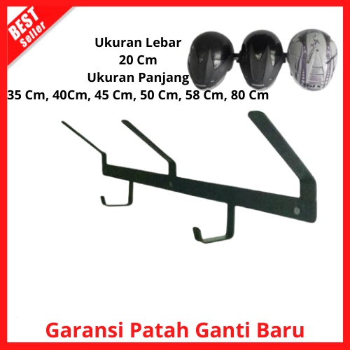Gantungan Helm Dinding Rak Gantungan Helm / Gantungan Helm Dinding Rak Helm Susun / Rak Susun Serbag