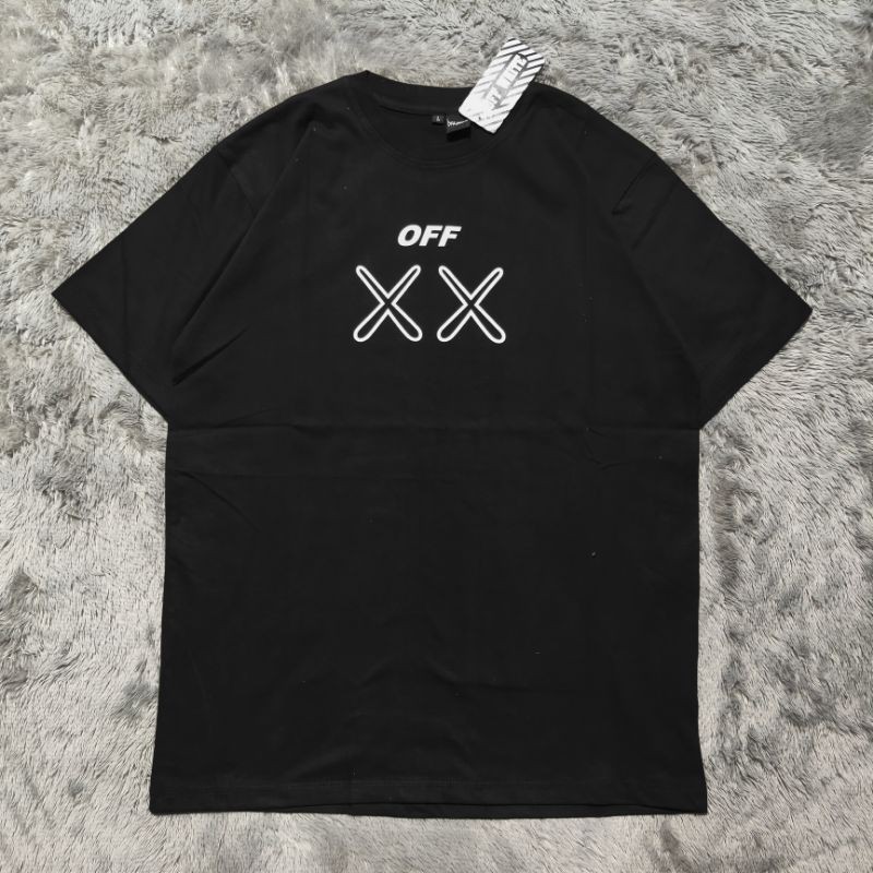 Kaos Tshirt Off White X Kaws Lidachoman