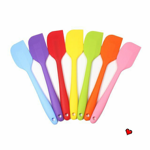 Spatula Silikon Tahan Panas Food Grade Pengaduk Solet Silicone SW03-Sutil