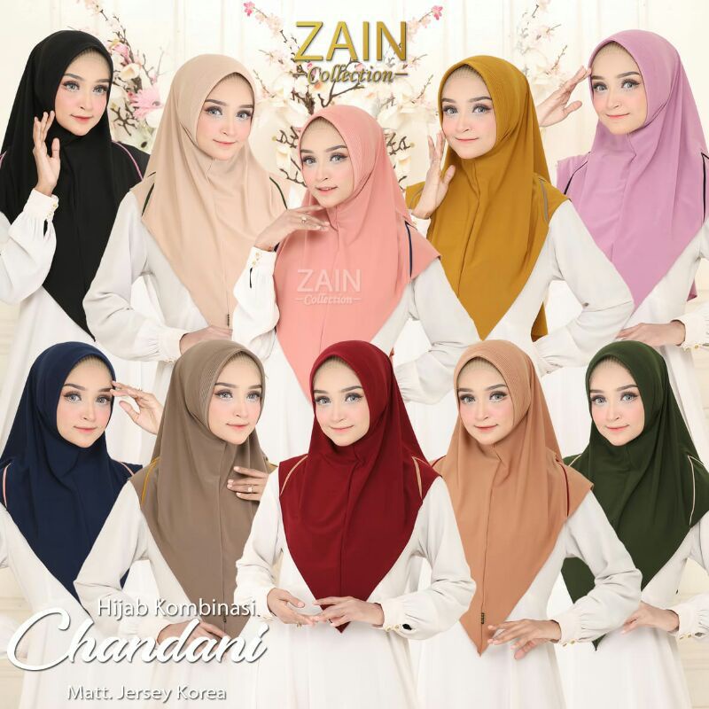 Hijab/Jilbab Instan jersey CHANDANI ORI ZAIN-2