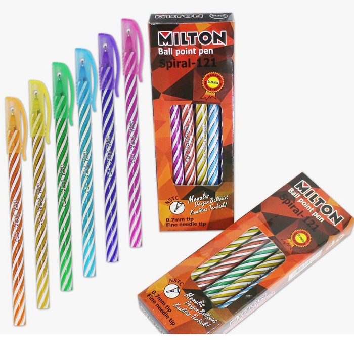 

Promo Ball Pen / Pulpen / Pena Milton 121 / Direct fill Keren