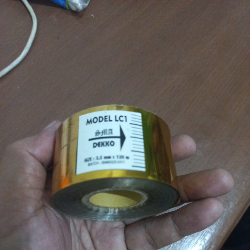 

Gold Coding Foil