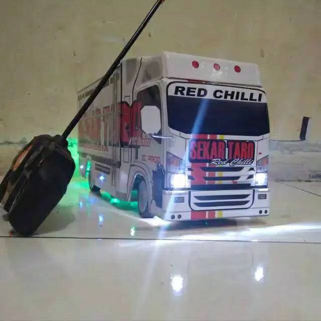 Miniatur truk RC sekar taro mainan truck anak