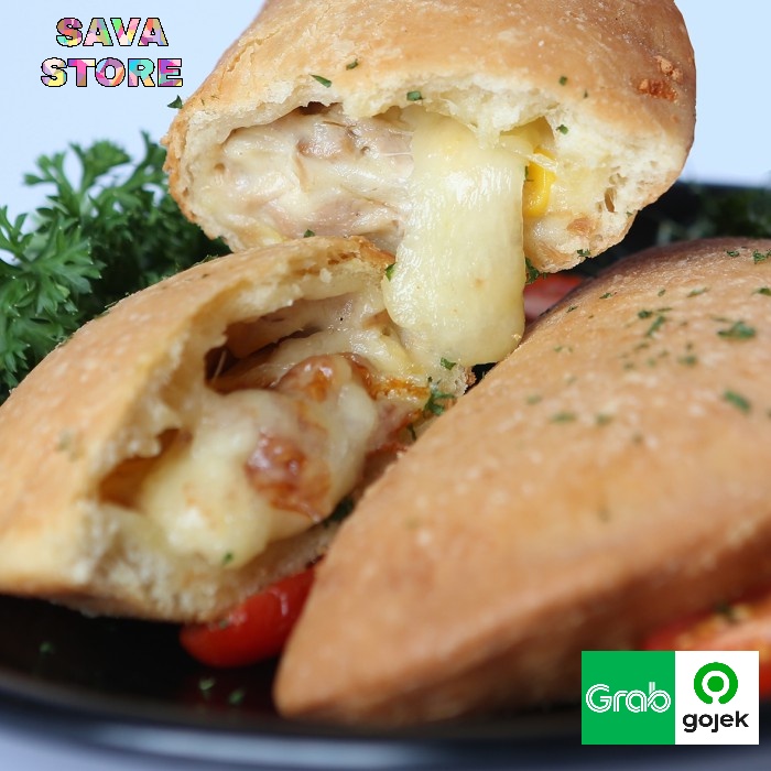 Pizza Goreng dengan Mozarella dan Spread Cheese PizzGor Daily Food | Frozen Food