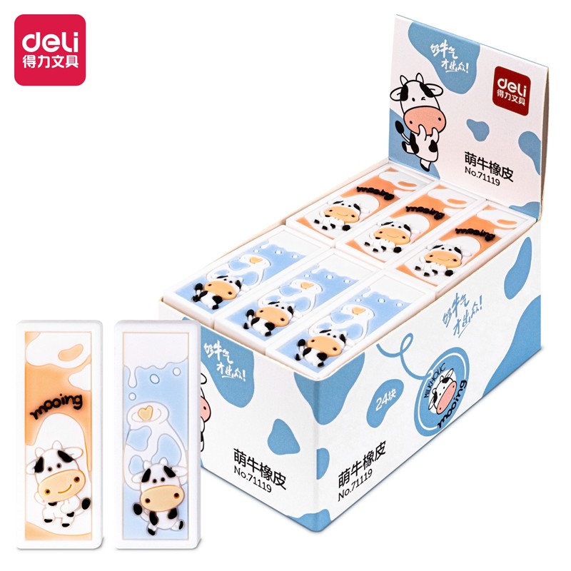 

Deli Eraser / Penghapus Bahan PVC Desain Lucu Tidak Beracun 71119