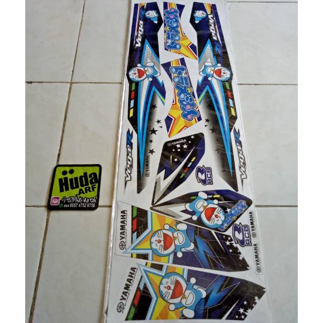 Striping variasi vegaR new doraemon