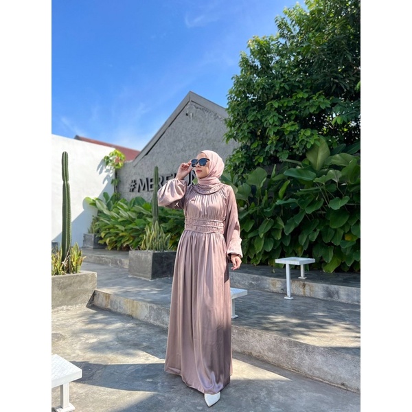 LATISHA DRESS BY IYALUNA / gamis wanita muslimah
