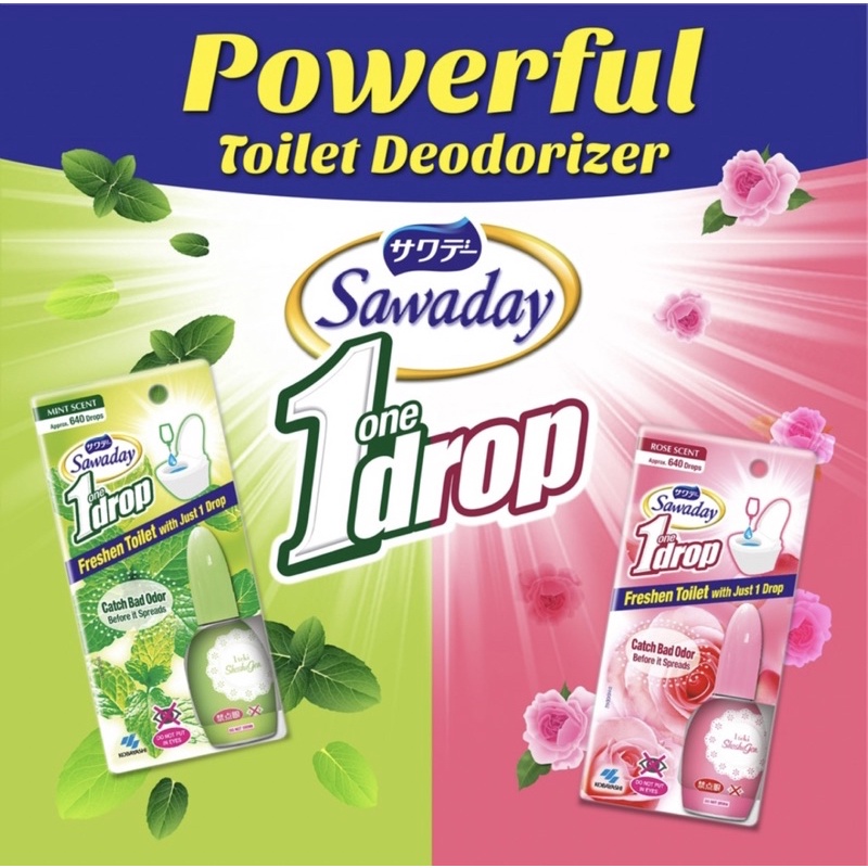 Sawaday One Drop 20ml Freshen Toilet with Just 1 Drop