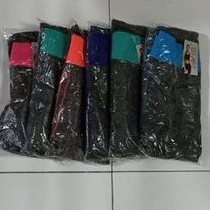 Set senam termurah set senam lengan panjang muat jumbo tebal set baju olahraga wanita muslim legging