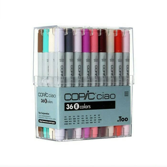 

COPIC CIAO MARKER SET E 36 colours