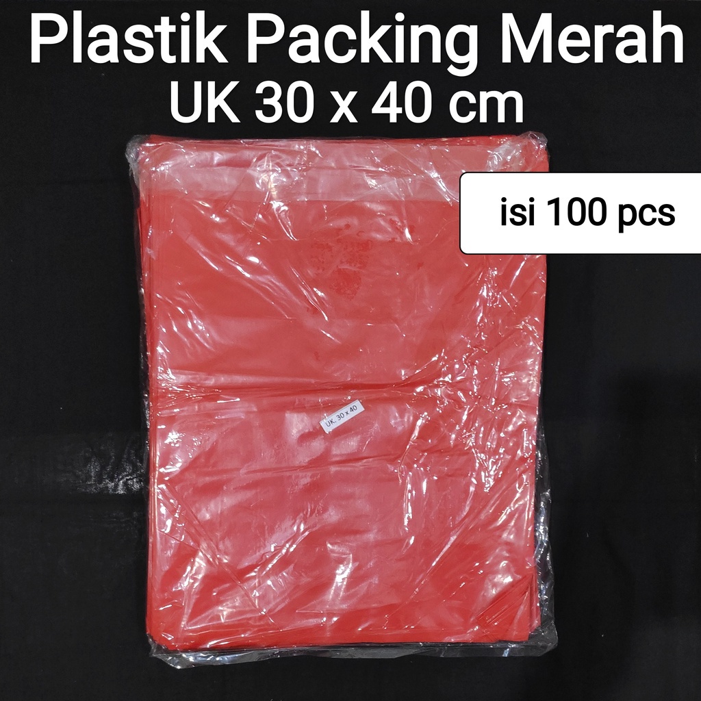 HD Packing Polos uk 30x40 (isi 1000pcs) kantong plastik baju - kantong bungkus Paket