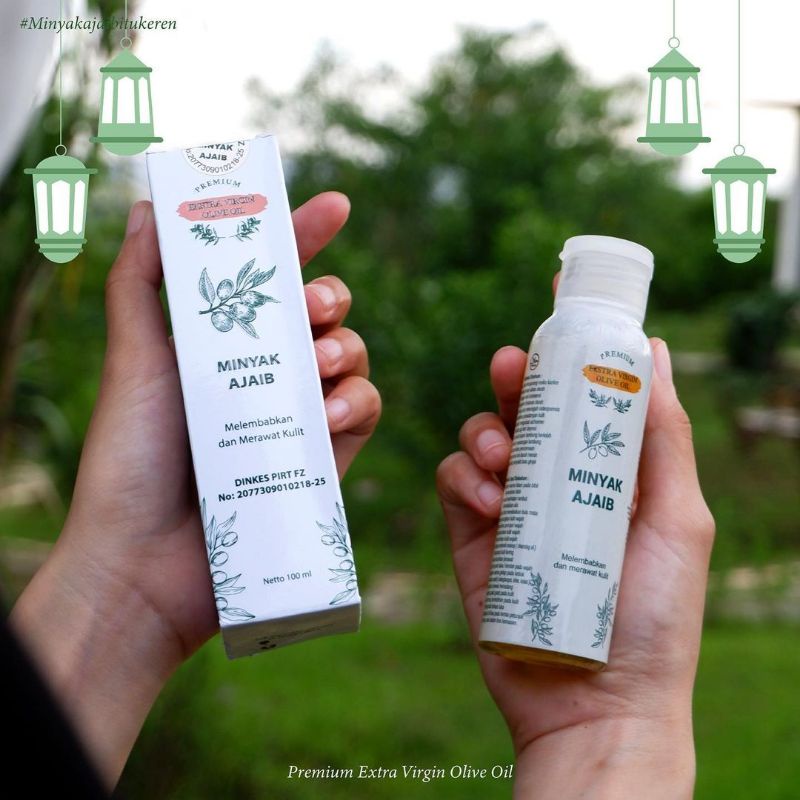 MINYAK AJAIB ASLI 100% ORIGINAL EXTRA VIRGIN OLIVE OIL MINYAK ZAITUN