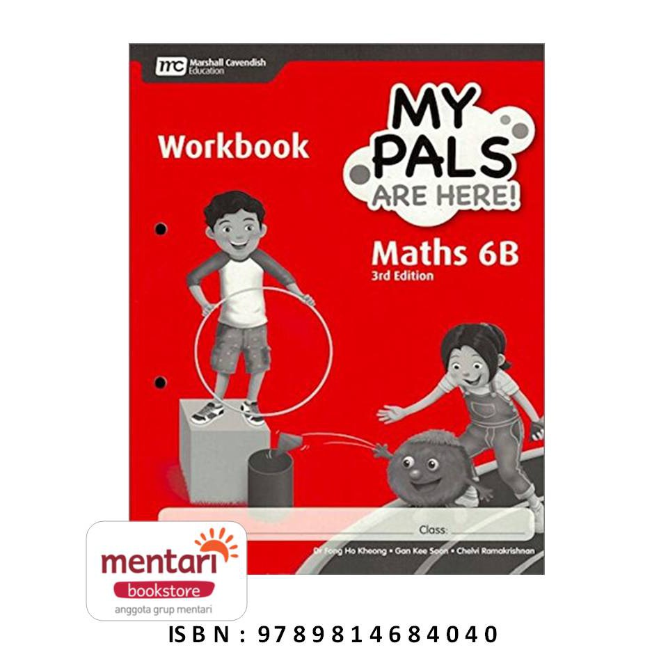 My Pals are Here Maths - Workbook (3rd Edition) | Buku Matematika SD-Workbook 6B