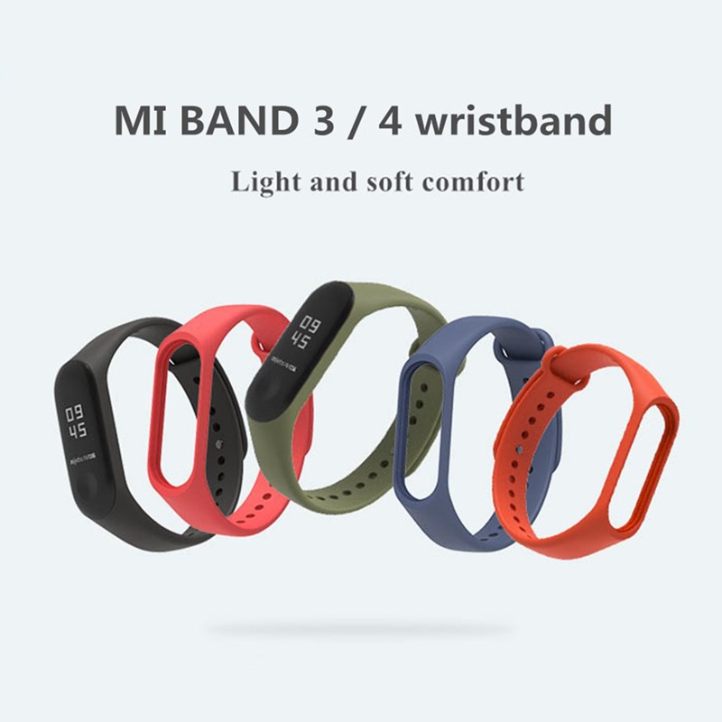 Strap Xiaomi Mi Band 7/6/5/4/3 Premium Tali Jam Smartband Bracellet  M4 / M3 Strap