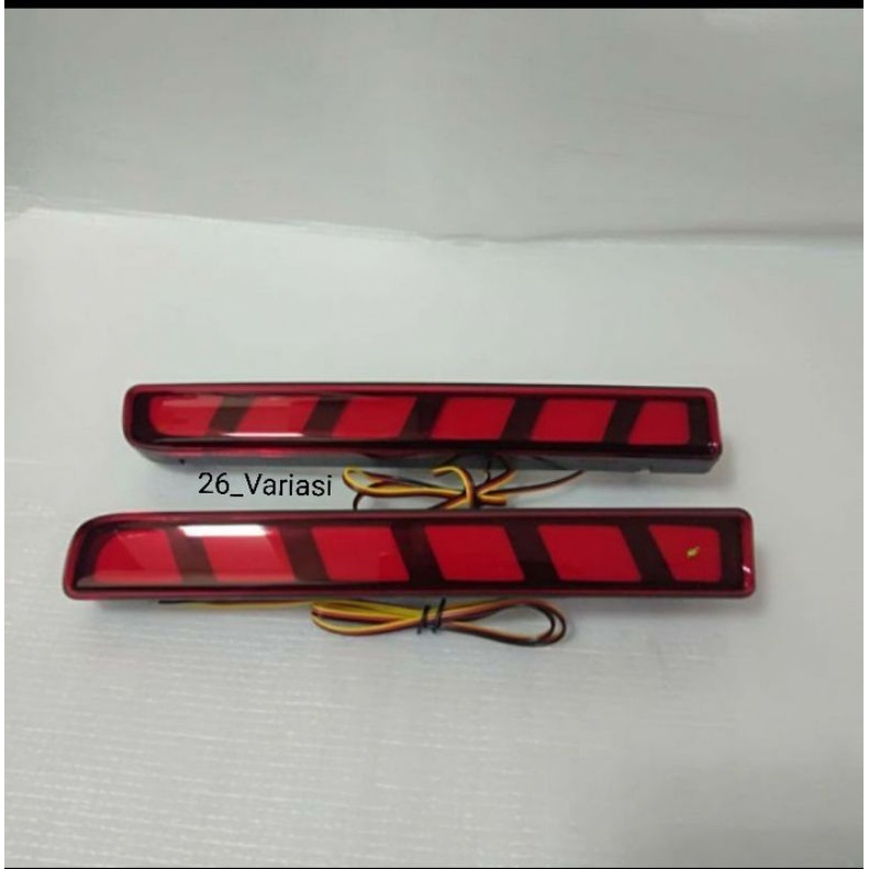 Lampu Reflektor COB LED Bemper Belakang Rush Terios New 2010-2017