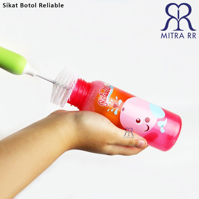 Reliable Sikat Pembersih Botol Dot / Sikat Botol Susu Bayi Murah Bottle Brush 2in1